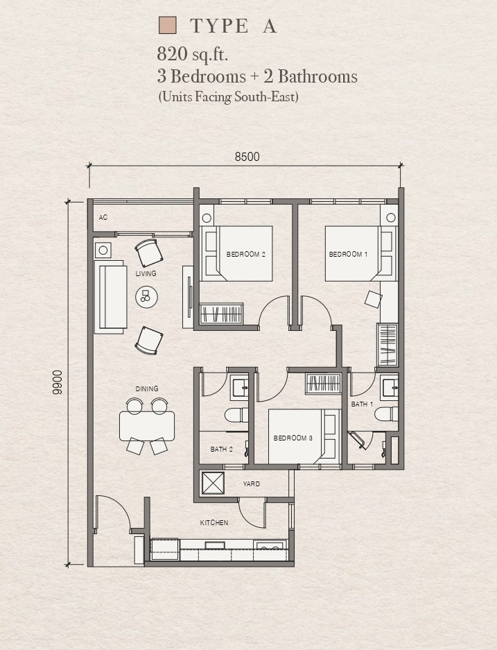 Layout A Floor Plan