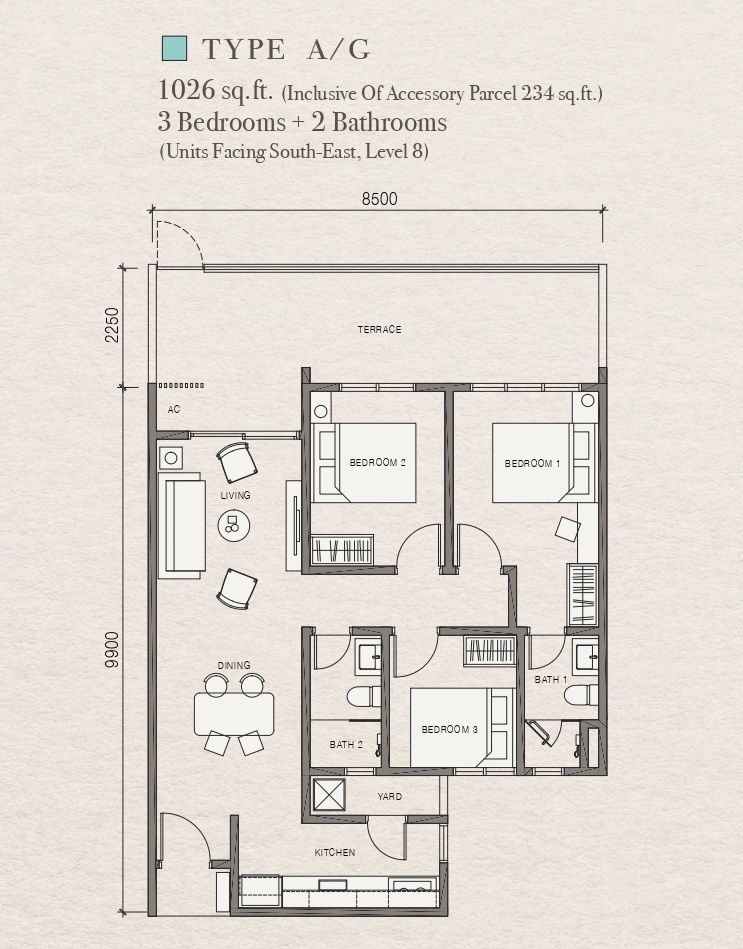 Layout B Floor Plan